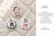 Ornament Mockup Set of 3, a Household Mockup by EmpaviMockups (Thumbnail 5 of 5)