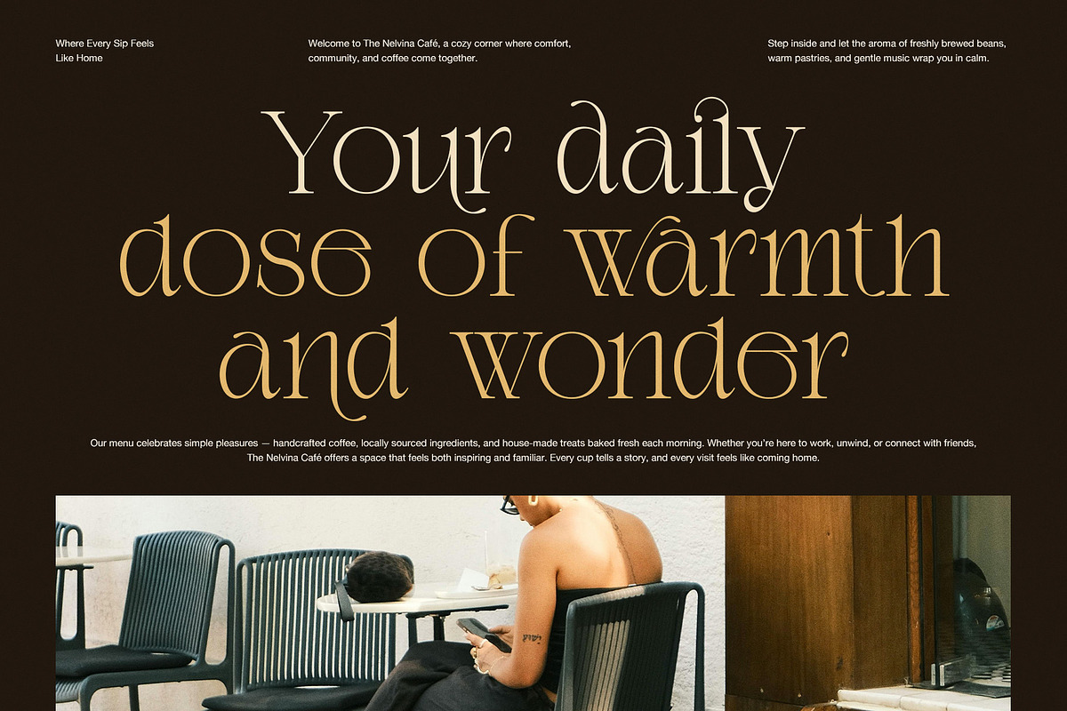 Daily Ramide Serif Font, a Serif Font by Perfectype (Photo 3 of 8)