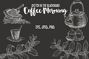 Watercolor Coffee Element, a Food Illustration by Graphobia (Thumbnail 4 of 10)