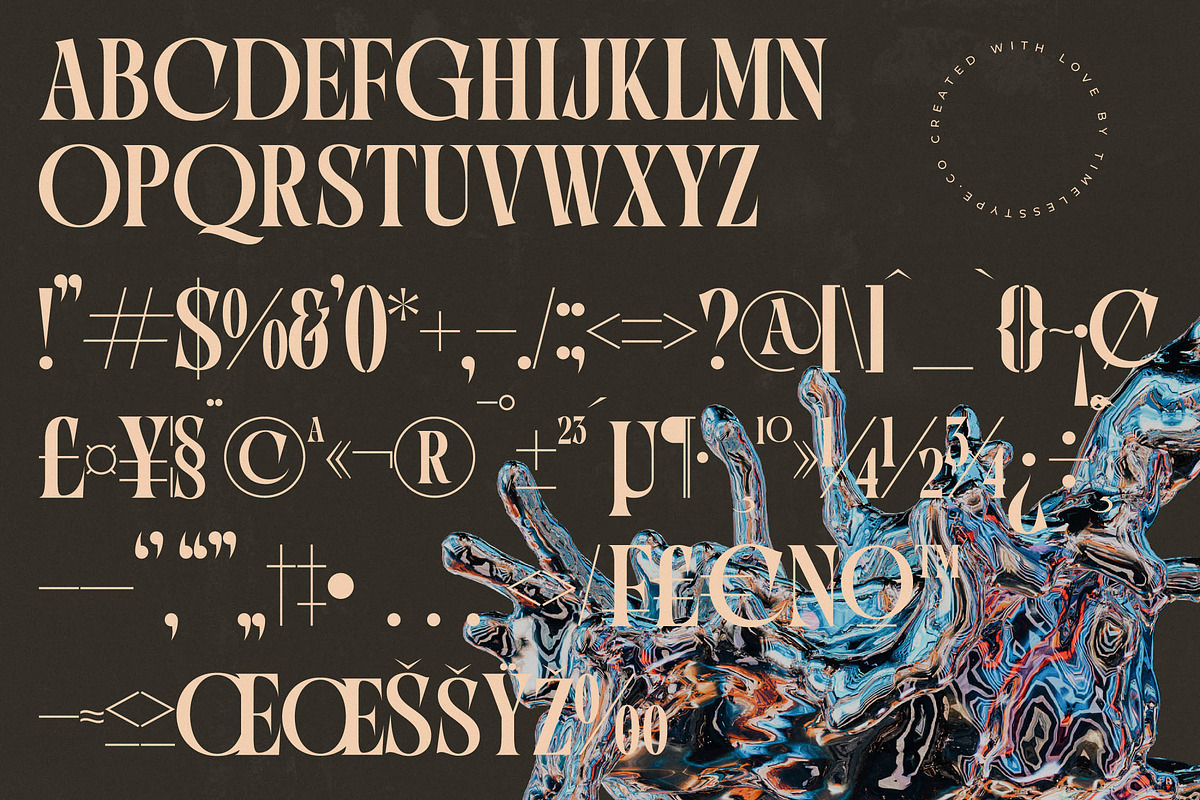 Qulight Modern Serif Display, a Serif Font by timelesstype.co (Photo 18 of 20)