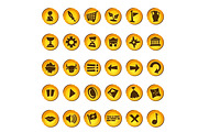 30 Video game cartoon vector icons, an Icon by ToonPlanet Vector Assets (Thumbnail 2 of 2)