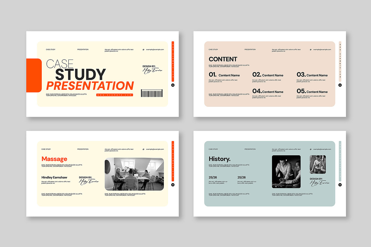 Case Study Presentation Template, a Presentation Template by Mighty-Slide (Photo 2 of 5)