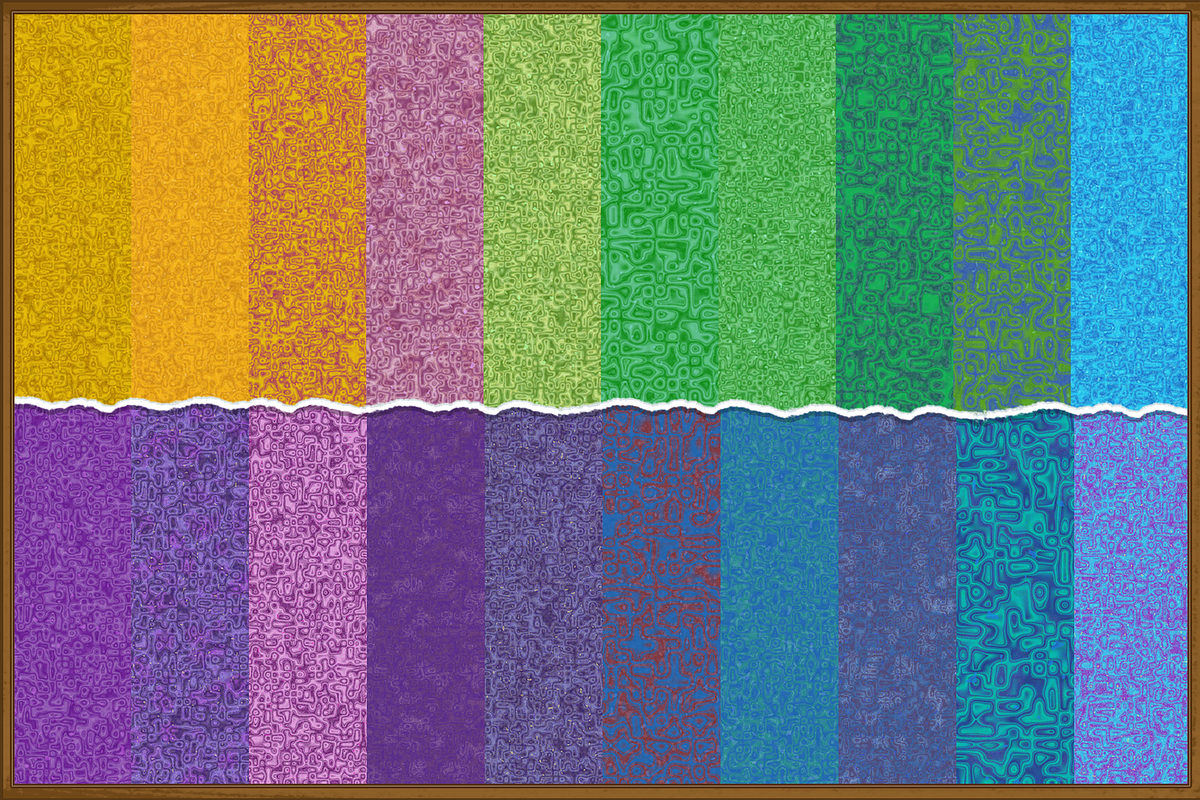 Echoes of Color: Tactile Spectrum, a Texture Graphic by dawnboundstudio (Photo 2 of 8)