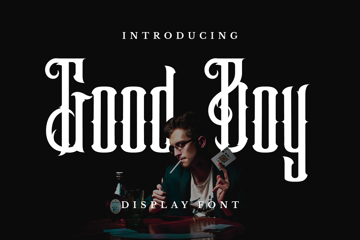 Good Boy Font, a Serif Font by Haws.std (Photo 1 of 5)