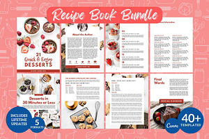 Recipe Book / Cookbook Template