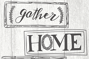 Rustic Home Decor - 50+ Handrawn Vec, a Decorative Illustration by TheLegacyBrandingCo (Thumbnail 7 of 9)
