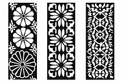 floral laser cut bundle, flower, a Graphic by Creativeshirt (Thumbnail 3 of 8)