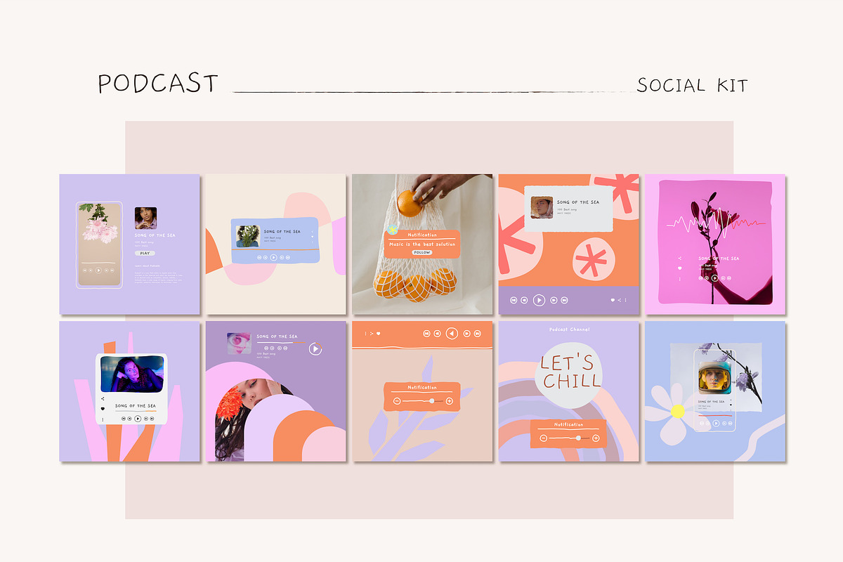 Charts & Graphs CANVA PS, a Social Media Template by Kimo Studio (Photo 6 of 11)