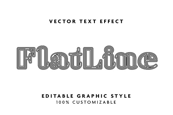 Mixed Outline Text Effect preview 3