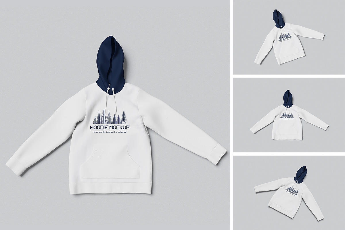 High-Quality Hoodie Mockup, a Shirt Mockup by swsi-studio (Photo 1 of 5)
