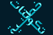 Origami - Arabic Colorfont, a Font by Mostafa El Abasiry (Thumbnail 12 of 18)