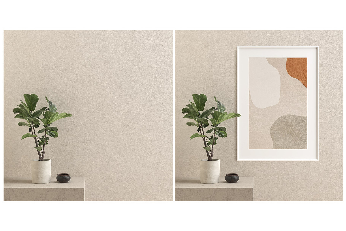 Frame And Artwork Mockup Kit 1, a Print Template by Ceacle Mockup (Photo 17 of 30)