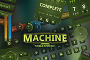 Machine Mobile UI, a Graphic by EvilSystem (Thumbnail 1 of 13)