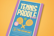 Tennis Paddle Club Flyer, a Flyer Template by megarez (Thumbnail 3 of 3)