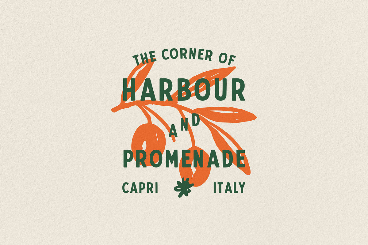 Bella Vista — Vintage Summer Display, a Sans Serif Font by pixelbuddha.net (Photo 2 of 8)