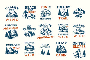 Outdoor Adventure illustration, an Object Graphic by e-artdesign