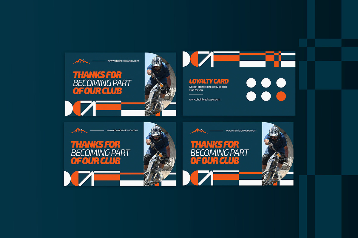Chain Break - Loyalty Card, a Print Template by StreaksideStd (Photo 2 of 3)