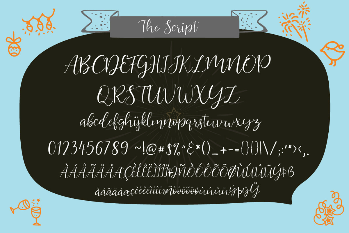 Silent night | Font Duo preview 5