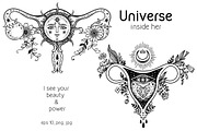 Universe inside her, an Object Graphic by Anastasia (Thumbnail 6 of 15)