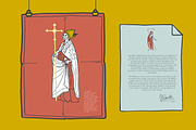 Dance of Death Skeletons set, a Decorative Illustration by kaer_shop (Thumbnail 6 of 6)