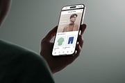 Phone 15 Pro Mockup in Hand, an iPhone Mockup by Asylab (Thumbnail 2 of 4)