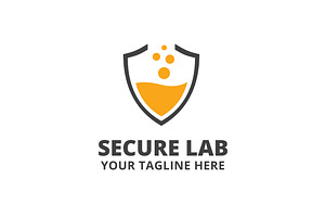 Secure Lab Logo Template