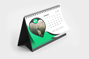 2025 desk calendar design template, a Stationery Template by Tanmoy Topu