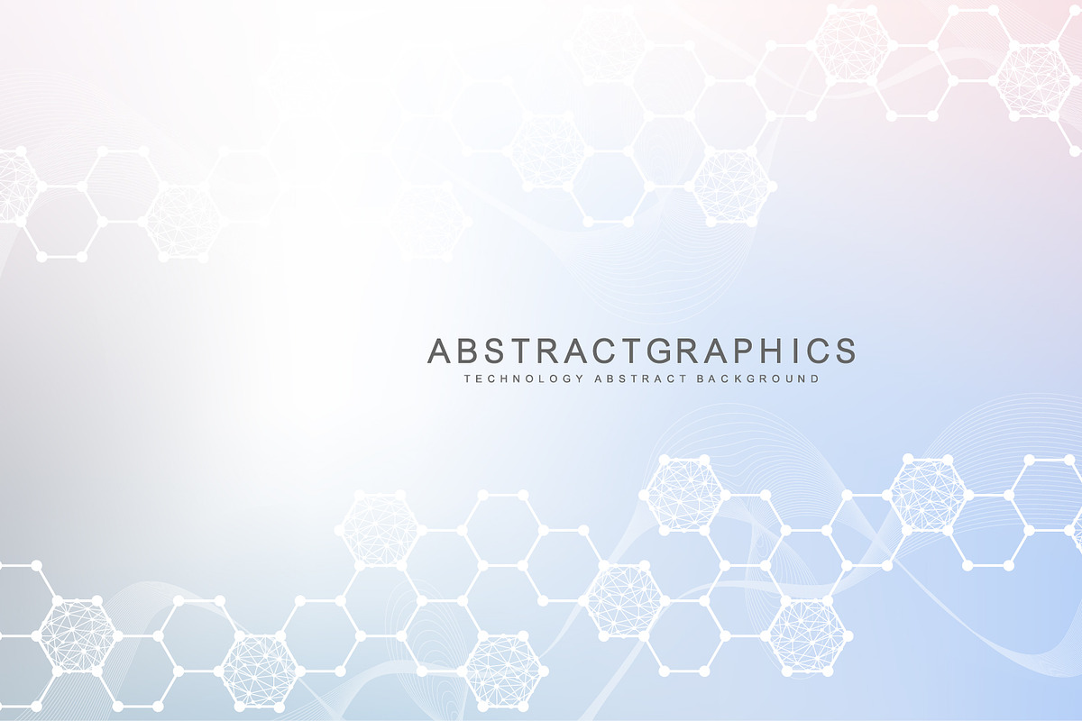Structure molecule and communication, a Background Graphic by pro500