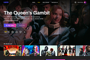 Flixster streaming service web kit, an UI Kit Template by SPACECAKE (Thumbnail 14 of 15)
