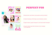 Y2K Vibes Branding Starter Kit Canva, a Branding & Logo Template by Hell Yeah Designs (Thumbnail 3 of 20)