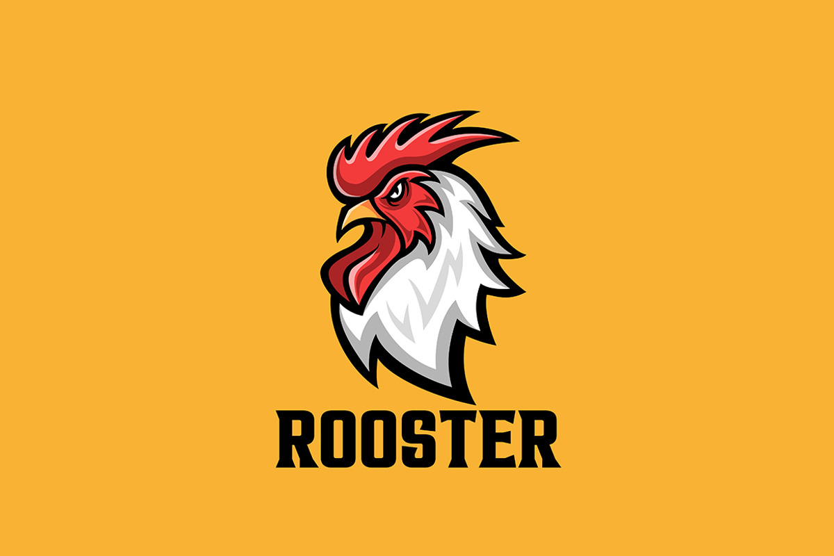 Rooster Logo, a Branding & Logo Template by Cyritron