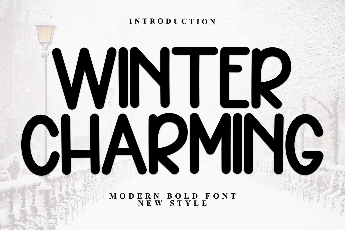 Winter Charming, a Serif Font by InermediaSTUDIO (Photo 1 of 7)