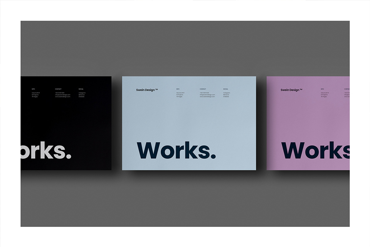 Works / Portfolio Template, a Brochure Template by Jorge Design (Photo 8 of 8)
