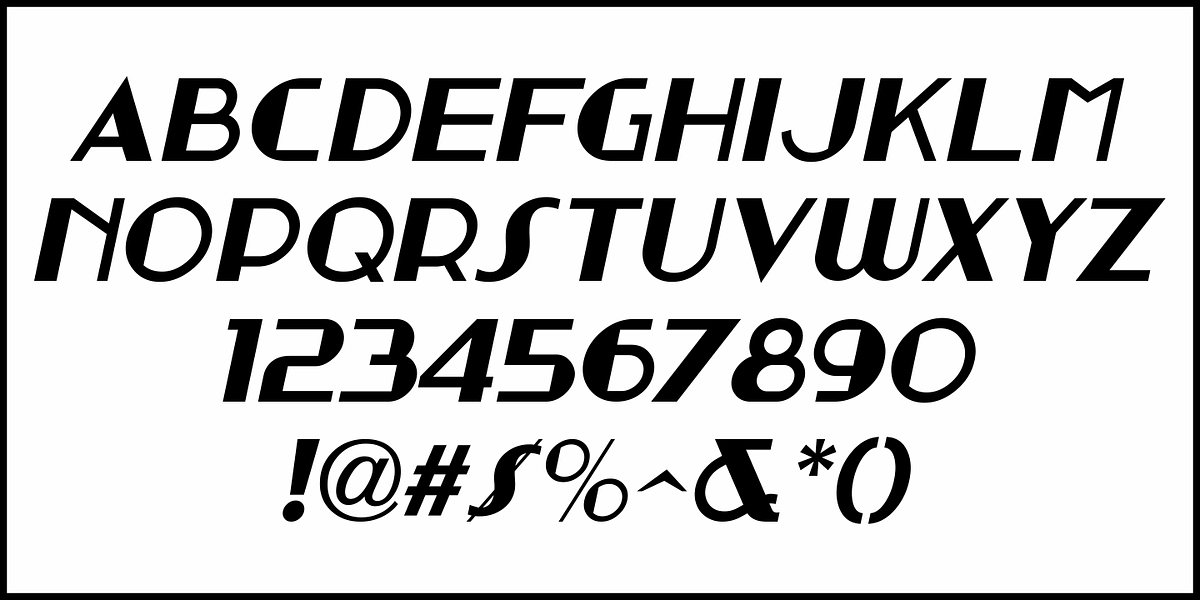 Steamship JNL, a Font by Jeff Levine Fonts (Photo 5 of 5)