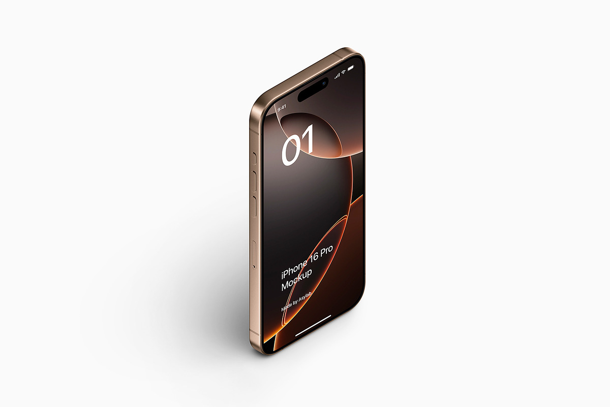 iPhone 16 Pro - 24 Mockups Scenes, an iPhone Mockup by Asylab (Photo 19 of 58)