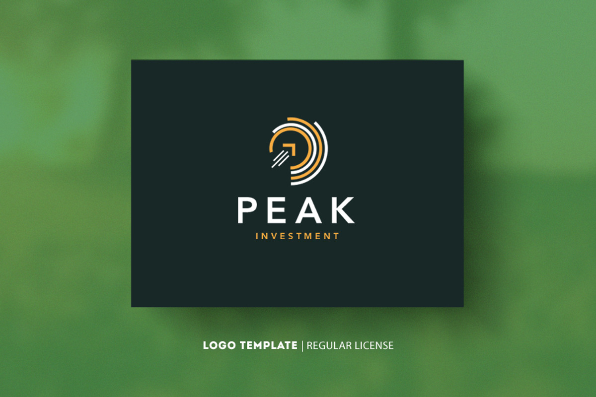 Peak Investment, a Branding & Logo Template by Cre8iveSense (Photo 1 of 4)
