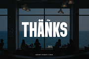 Gosans Condensed Font, a Sans Serif Font by Iqsiart Studio (Thumbnail 9 of 9)