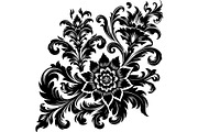 Elegant Black Floral Set, an Object Graphic by jahid234 (Thumbnail 7 of 13)