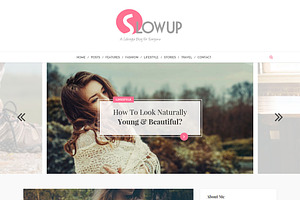 Slowup A Responsive Wordpress Theme