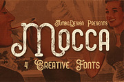 Mocca - Vintage Style Font, a Font by JumboDesign (Thumbnail 1 of 5)