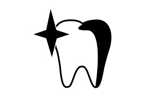 Dental icon design template