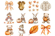 Pumpkin Baby Shower PNG, a Seasonal Illustration by CitraGraphics (Thumbnail 4 of 4)
