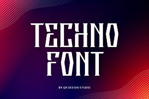 Gopxeso - Digital & Tech Font