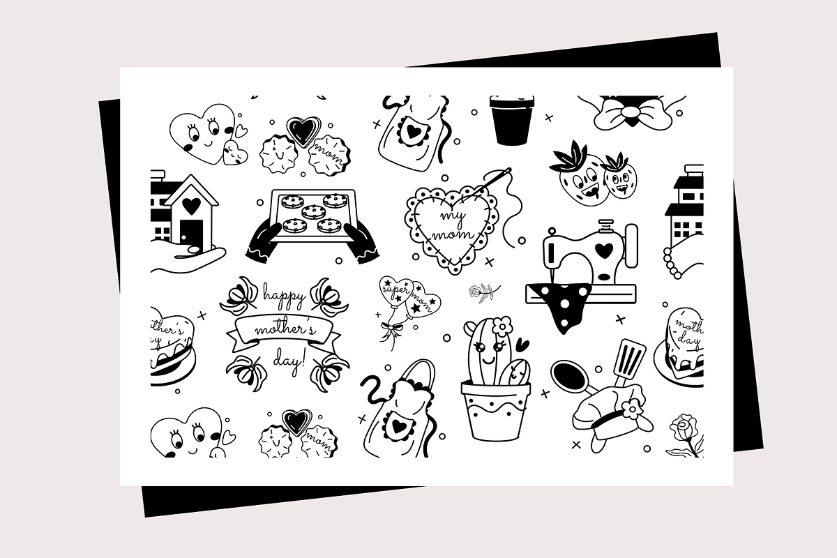 Happy Mother's Day Stickers, an Emoji Icon by Prosymbols (Photo 6 of 11)