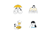 Sisi: 44 Minimal Illustrations, an Illustration by BadBrother (Thumbnail 12 of 19)