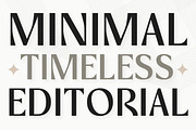 Vogera Minimal Editorial Serif, a Serif Font by Lettertype Studio (Thumbnail 4 of 15)