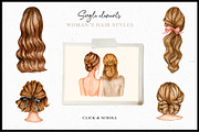 Hairdresser Collection, a Decorative Illustration by CrystalinaShop (Thumbnail 2 of 9)