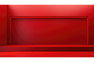 vibrant digital red background ai, an Abstract Photo by pikepicture