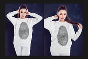 Sweatshirt Mock-Up Set, a Hoody Mockup by Freeman Studio (Thumbnail 9 of 16)