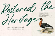 Hugetta Amphals Elegant Brush Font, a Script Font by Letterena Studios Script (Thumbnail 11 of 15)